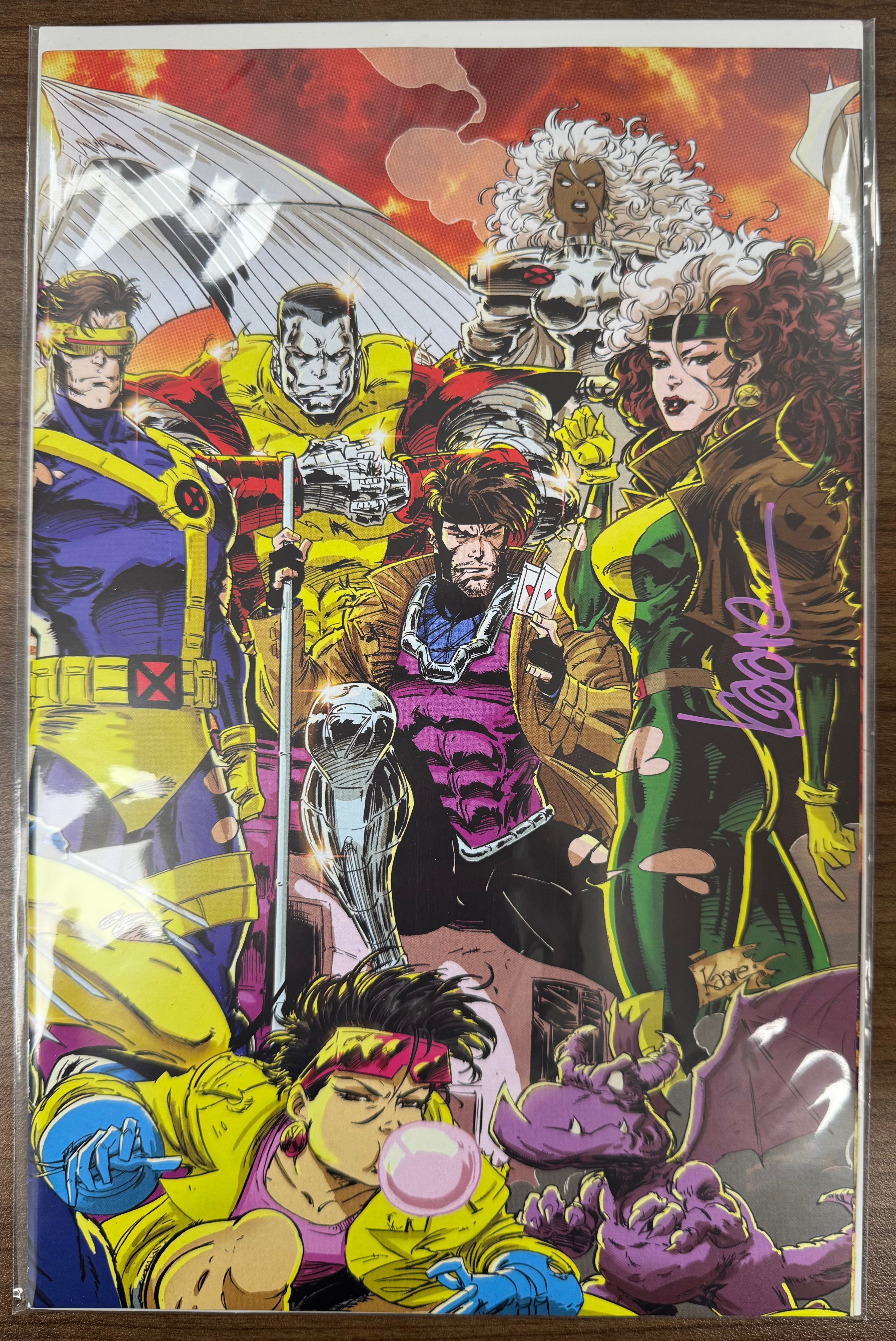 [Signed by Kaare Andrews] RISE OF THE POWERS OF X #4 UNKNOWN COMICS KAARE ANDREWS EXCLUSIVE VIRGIN VAR [FHX] [IN STOCK] - Collectors World Toys Main image