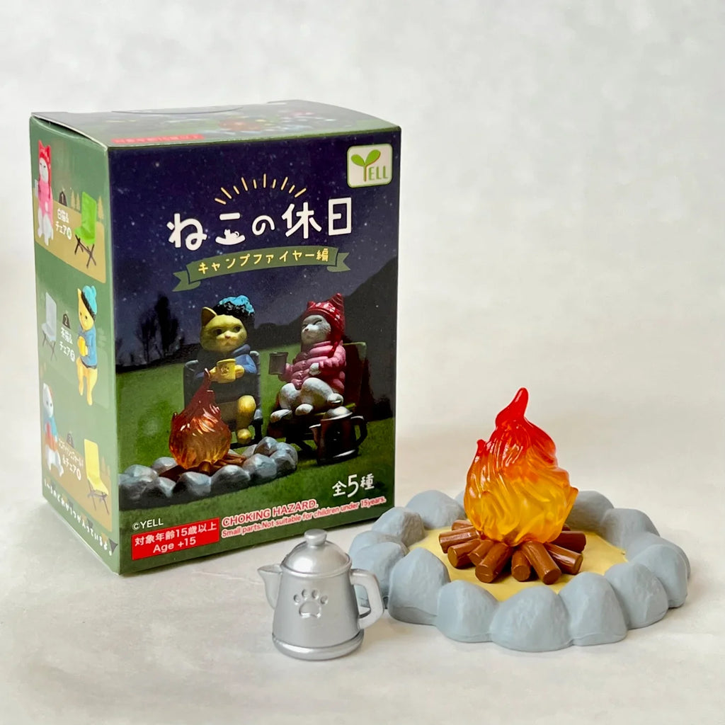 Cat's Day Off - Campfire Part - Blind Box (1 Blind Box) - Collectors World Toys