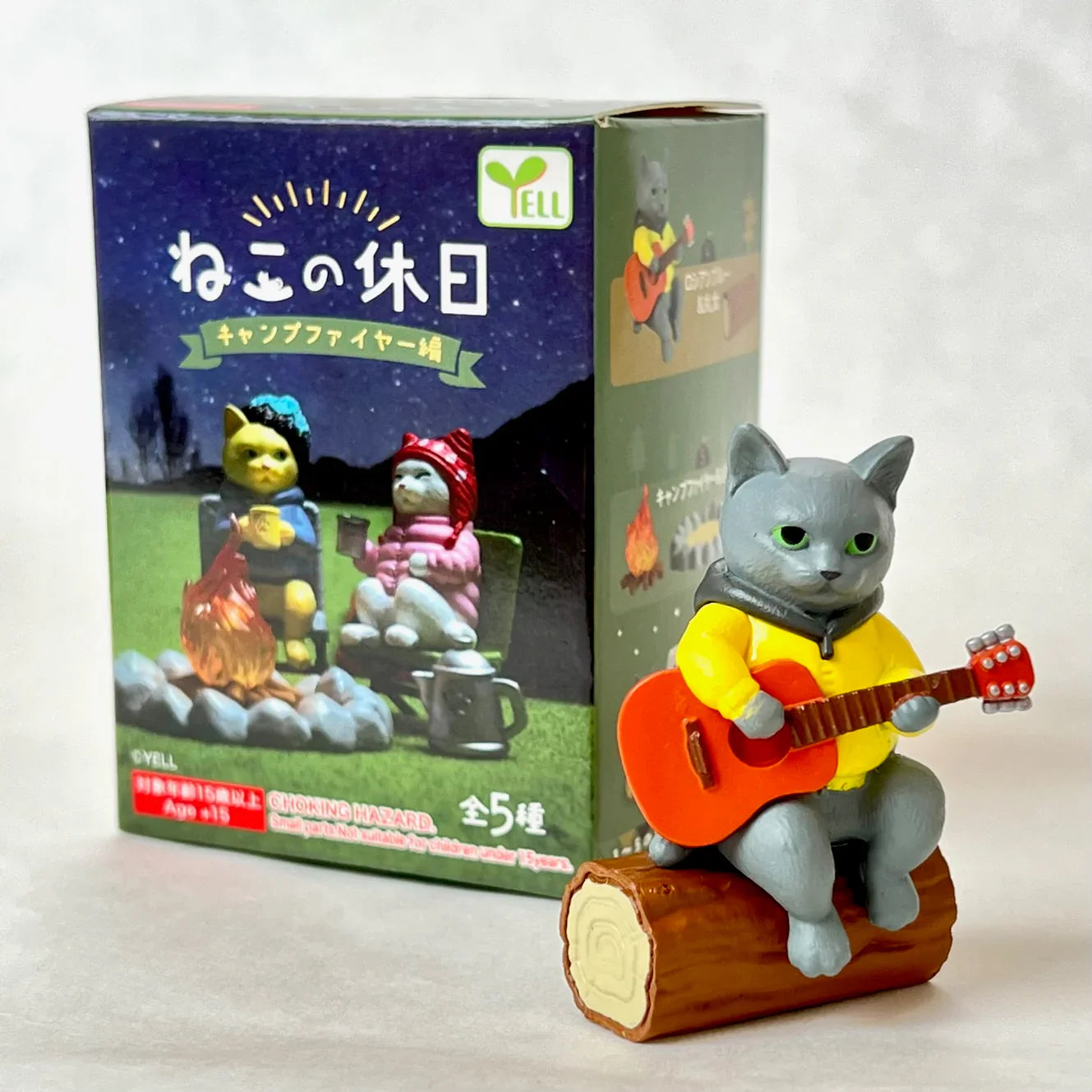 Cat's Day Off - Campfire Part - Blind Box (1 Blind Box) - Collectors World Toys