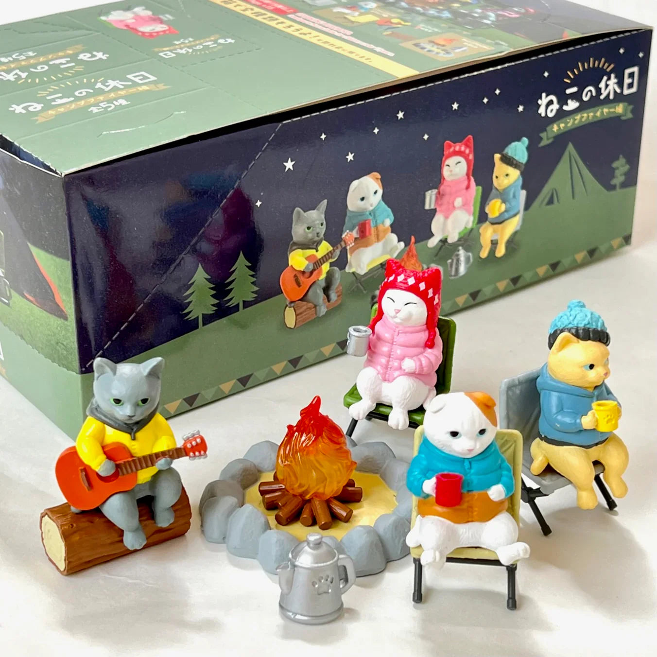 Cat's Day Off - Campfire Part - Blind Box (1 Blind Box) - Collectors World Toys