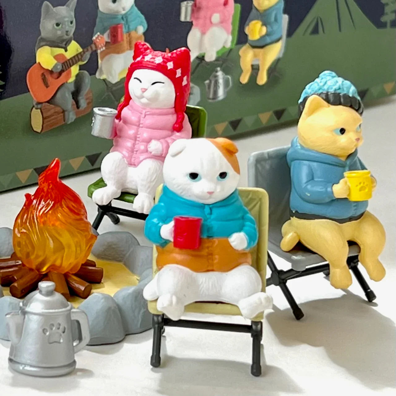 Cat's Day Off - Campfire Part - Blind Box (1 Blind Box) - Collectors World Toys