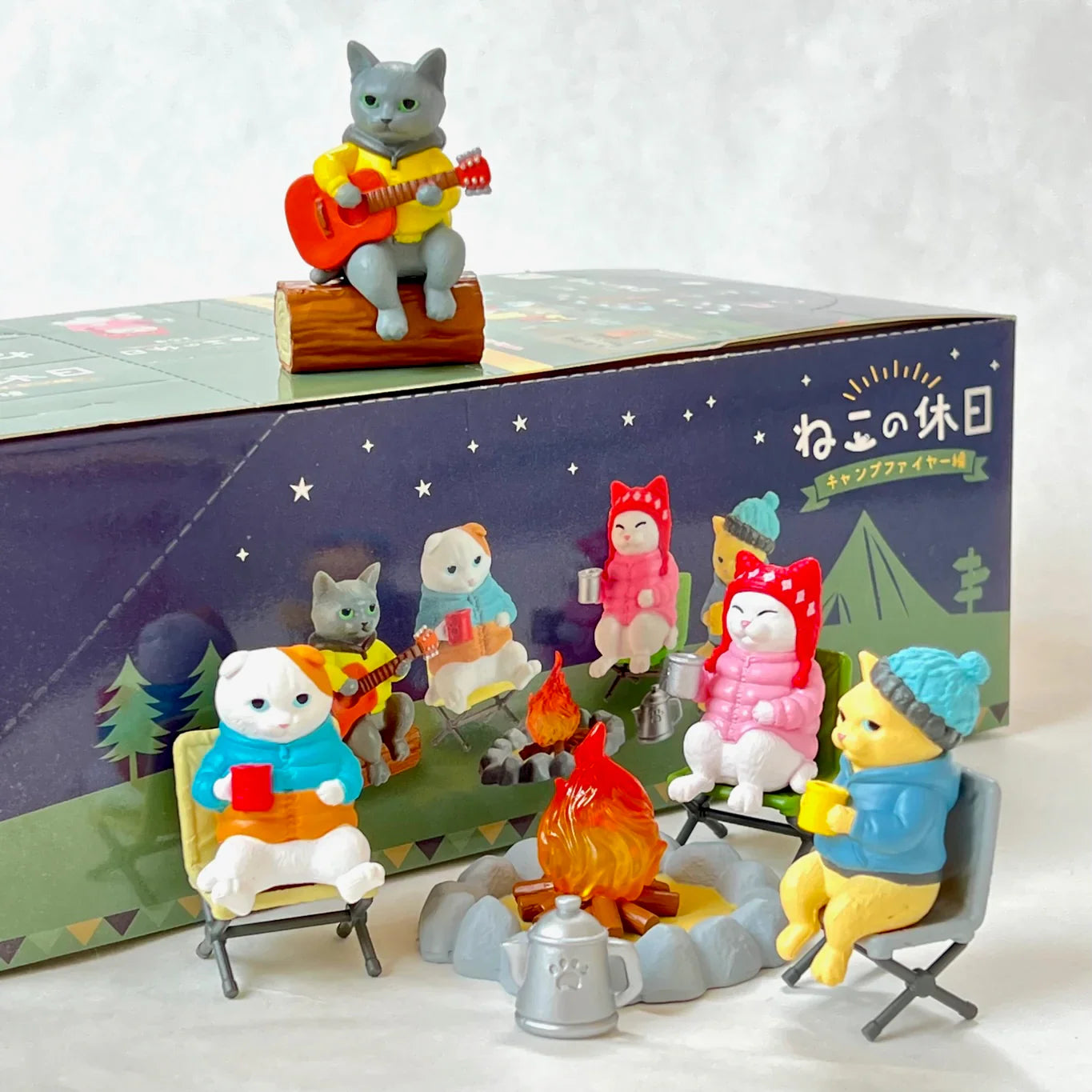 Cat's Day Off - Campfire Part - Blind Box (1 Blind Box) - Collectors World Toys