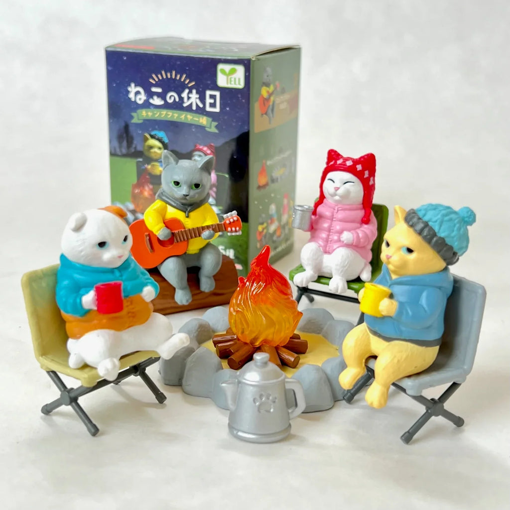 Cat's Day Off - Campfire Part - Blind Box (1 Blind Box) - Collectors World Toys