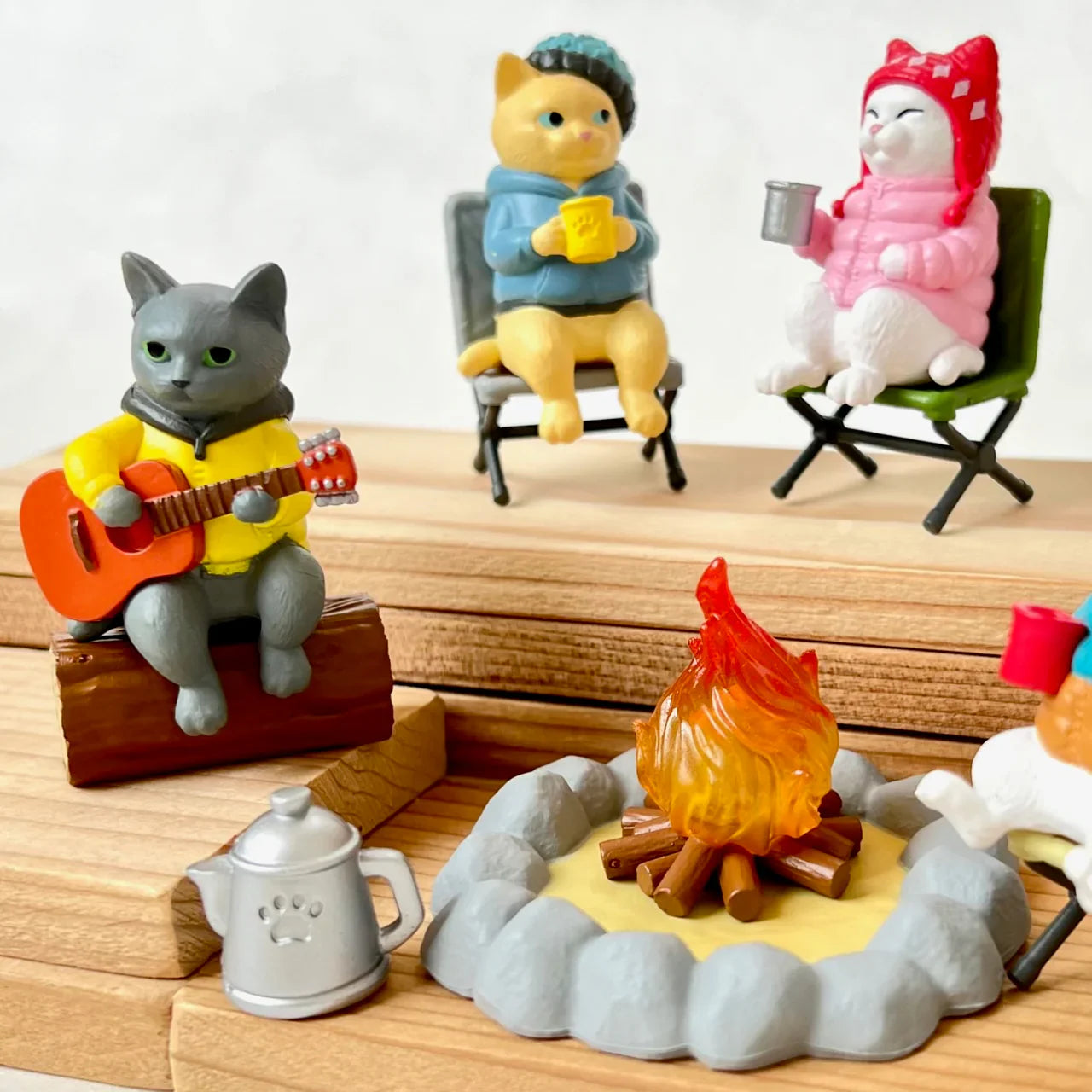 Cat's Day Off - Campfire Part - Blind Box (1 Blind Box) - Collectors World Toys
