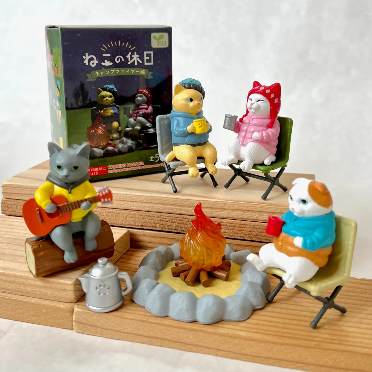 Cat's Day Off - Campfire Part - Blind Box (1 Blind Box) - Collectors World Toys