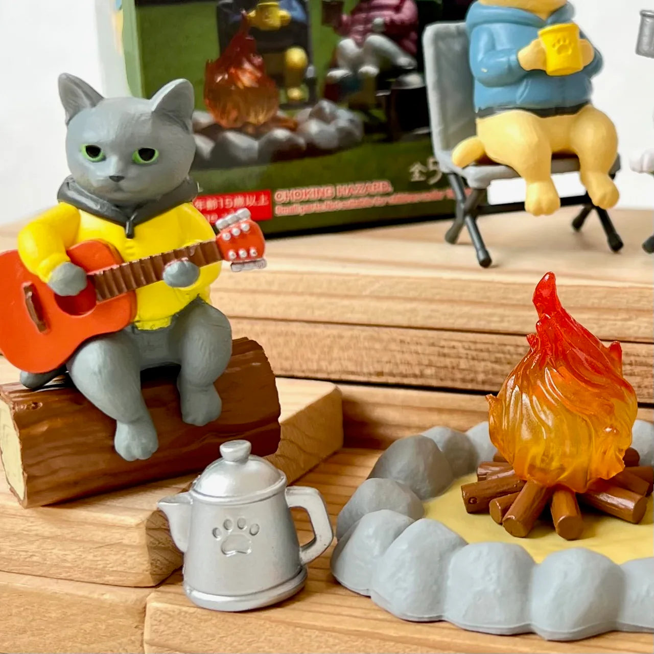 Cat's Day Off - Campfire Part - Blind Box (1 Blind Box) - Collectors World Toys