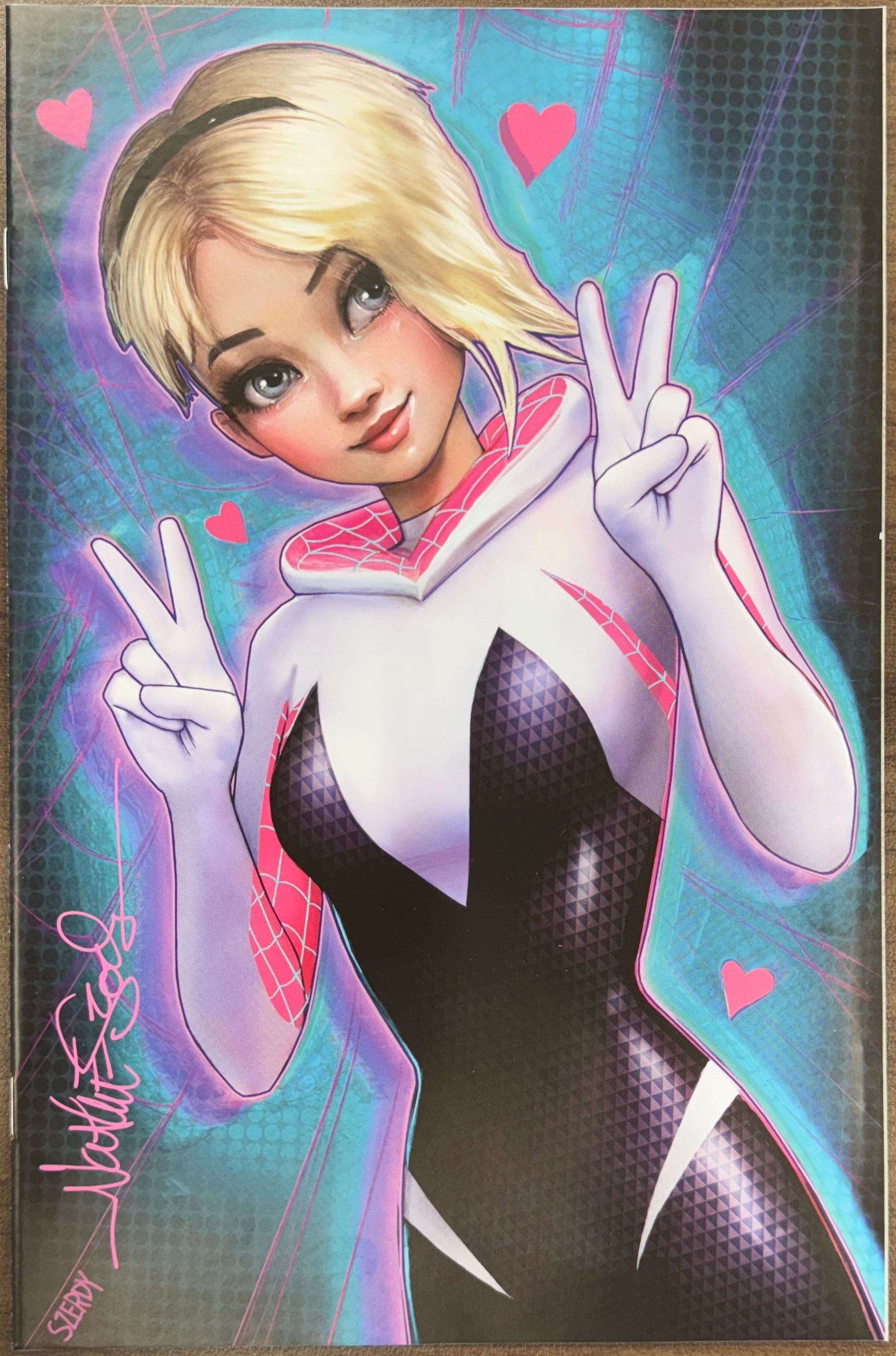 [Signed by Nathan Szerdy] AMAZING SPIDER-MAN #29 UNKNOWN COMICS NATHAN SZERDY EXCLUSIVE VIRGIN VAR [IN STOCK] - Collectors World Toys Main image