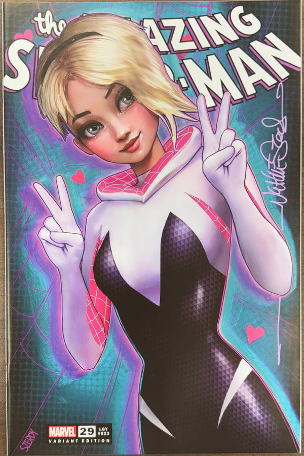 [Signed by Nathan Szerdy] AMAZING SPIDER-MAN #29 UNKNOWN COMICS NATHAN SZERDY EXCLUSIVE VAR [IN STOCK] - Collectors World Toys