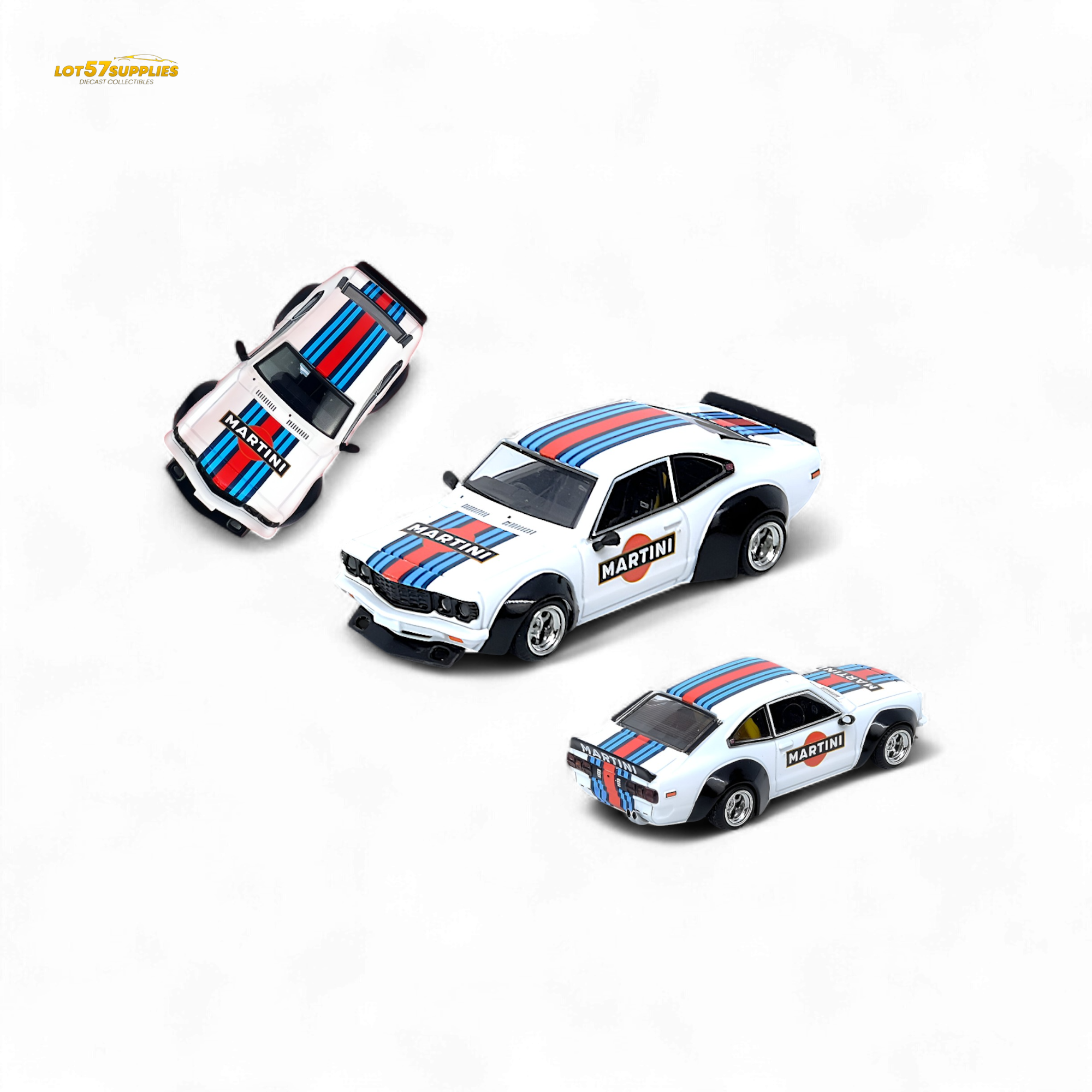 Inno64 MAZDA SAVANNA RX3 "MARTINI RACING" Livery 1:64 Main image