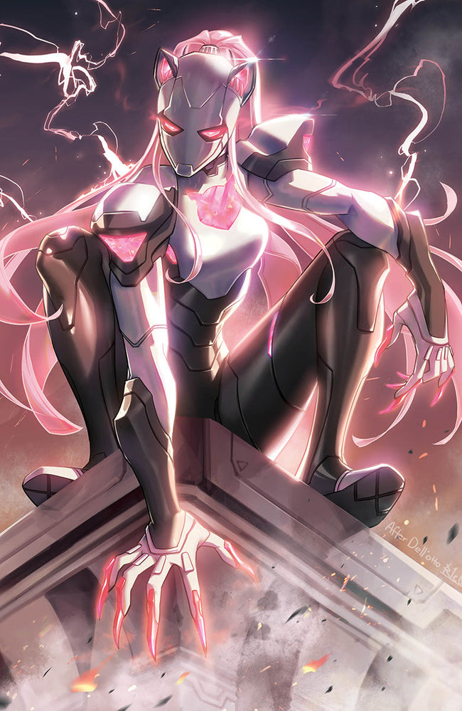 Iron Cat #1 Unknown Comics R1C0 Exclusive Virgin Var (06/29/2022) - Collectors World Toys Hover Image