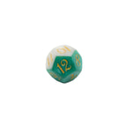 Two-Faced Iguana - 7 Piece DnD Dice Set | Acrylic RPG Gaming Dice - Collectors World Toys