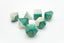 Two-Faced Iguana - 7 Piece DnD Dice Set | Acrylic RPG Gaming Dice - Collectors World Toys