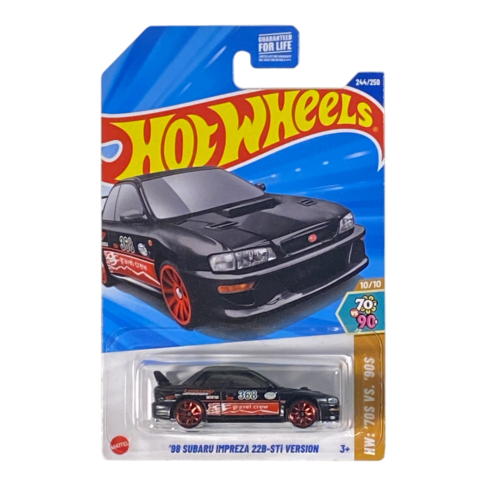 Hot Wheels '98 Impreza 22B-STi Version - HW: '70s VS. '90s Series 10/10 Main image