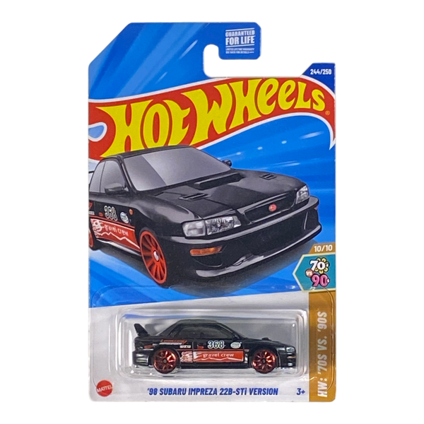 Hot Wheels '98 Impreza 22B-STi Version | '70s VS. '90s Series 10/10