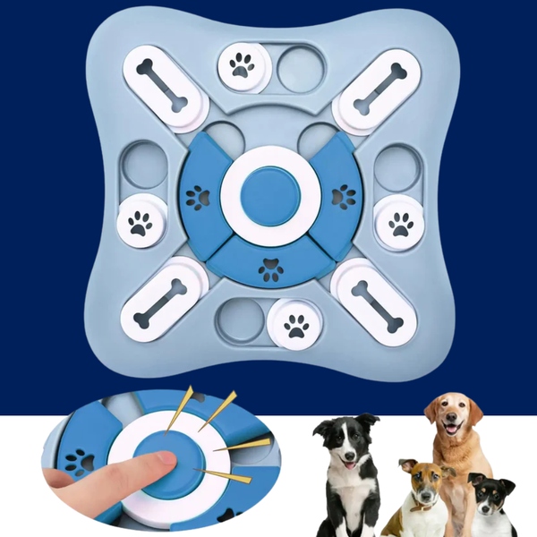 Interactive Dog Treat Puzzle Toy for Mental Stimulation