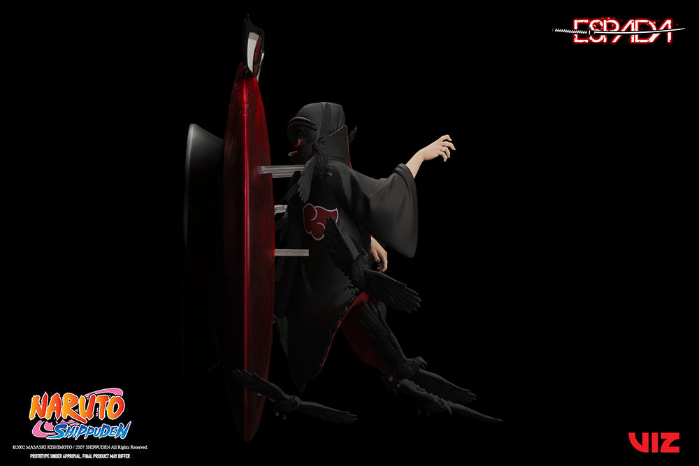 Naruto: Shippuden Itachi Uchiha 1/8 Scale Wall Statue - Collectors World Toys