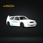 Rhino Model VW Golf Mk3 Concept - White Fast & Furious Livery 1:64