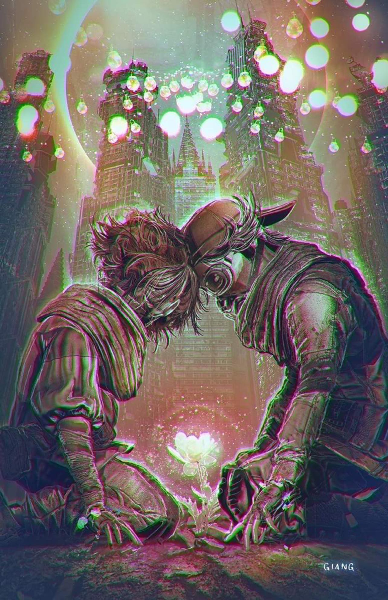 Once Upon A Time At End Of World #1 John Giang Exclusive Virgin A Var (12/07/2022) - Collectors World Toys