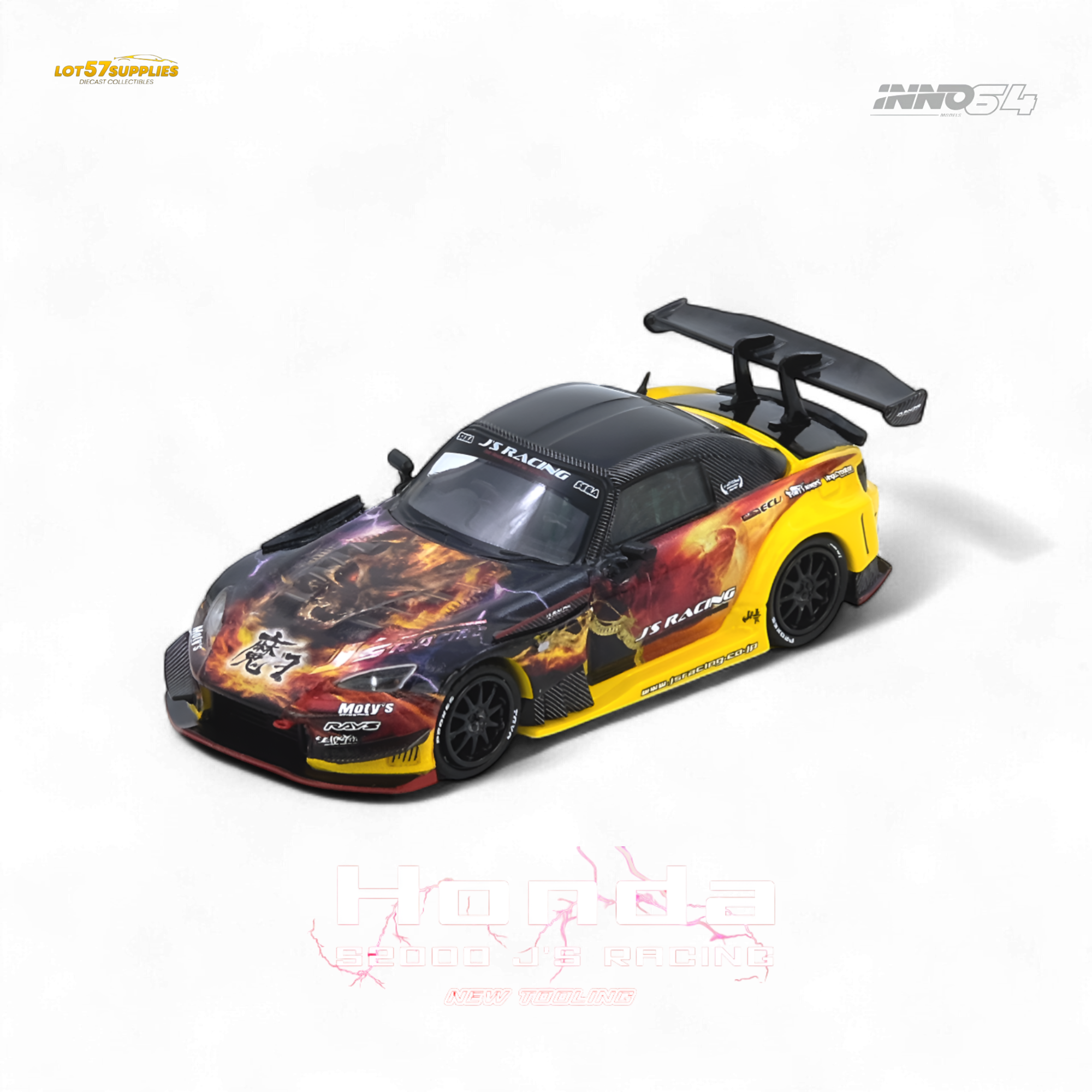 (Pre-Order) INNO64 HONDA S2000 J'S RACING (AP1) - Special Edition 1:64 Main image