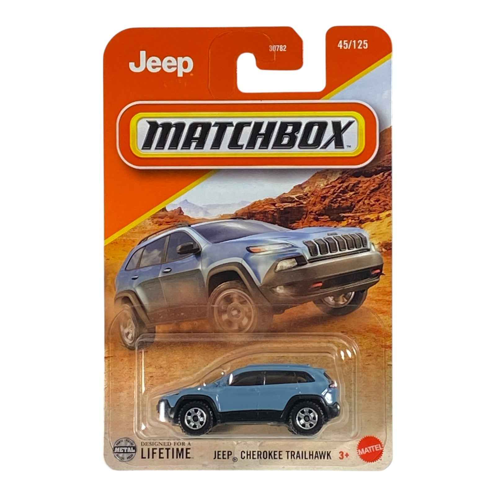 Matchbox Jeep Cherokee Trailhawk - 2025 Matchbox Series 45/125 Main image