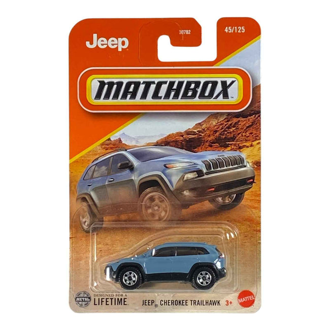 Matchbox Jeep Cherokee Trailhawk - 2025 Matchbox Series 45/125 Hover Image