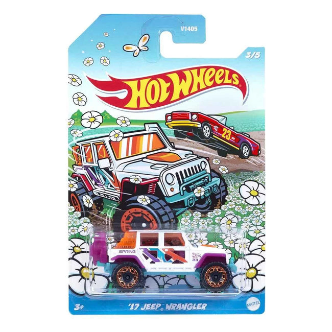 Hot Wheels '17 Jeep Wrangler - Spring Series 3/5 - Hover Image