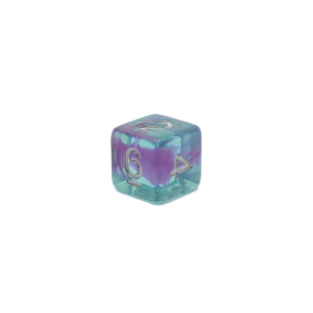 Jellyfish Essence 10d6 - DnD Dice Set | Acrylic RPG Gaming Dice - Collectors World Toys