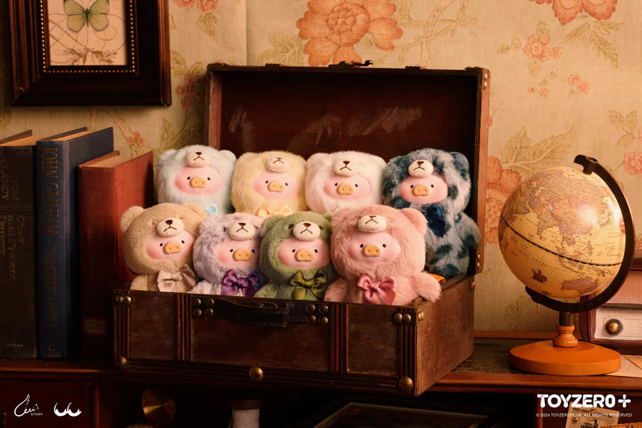 LuLu the Piggy - Vintage Teddy Shop Vinyl Face Blind Box (1 Blind Box) - Collectors World Toys