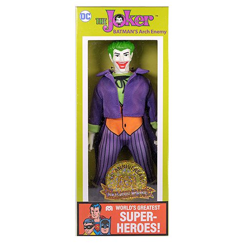 Mego 50th Anniversary DC World Greatset Series 8-Inch Action Figure - Select Figure(s) The Joker