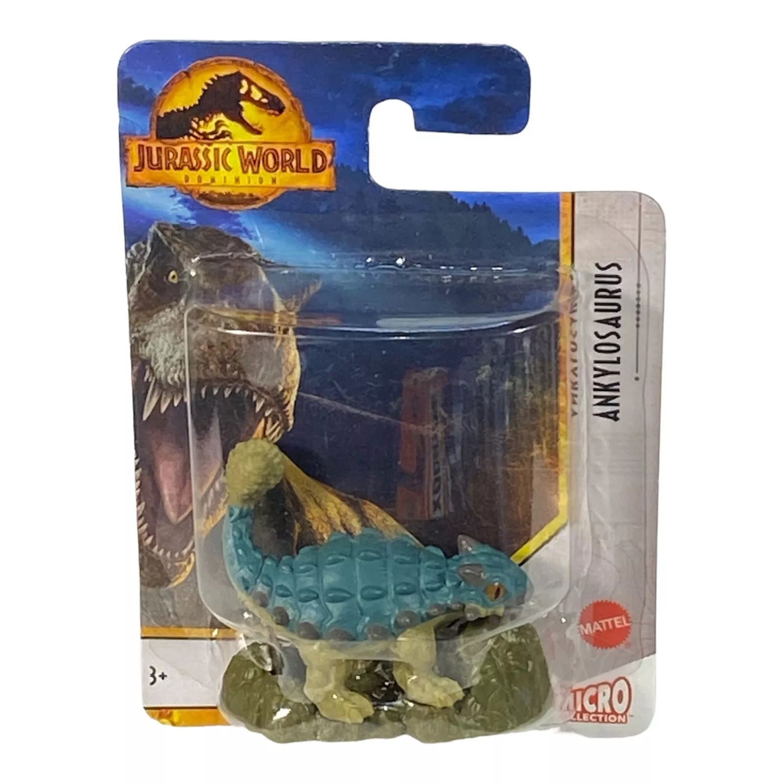 Jurassic World Dominion: Ankylosaurus Micro Figure - Collectors World Toys