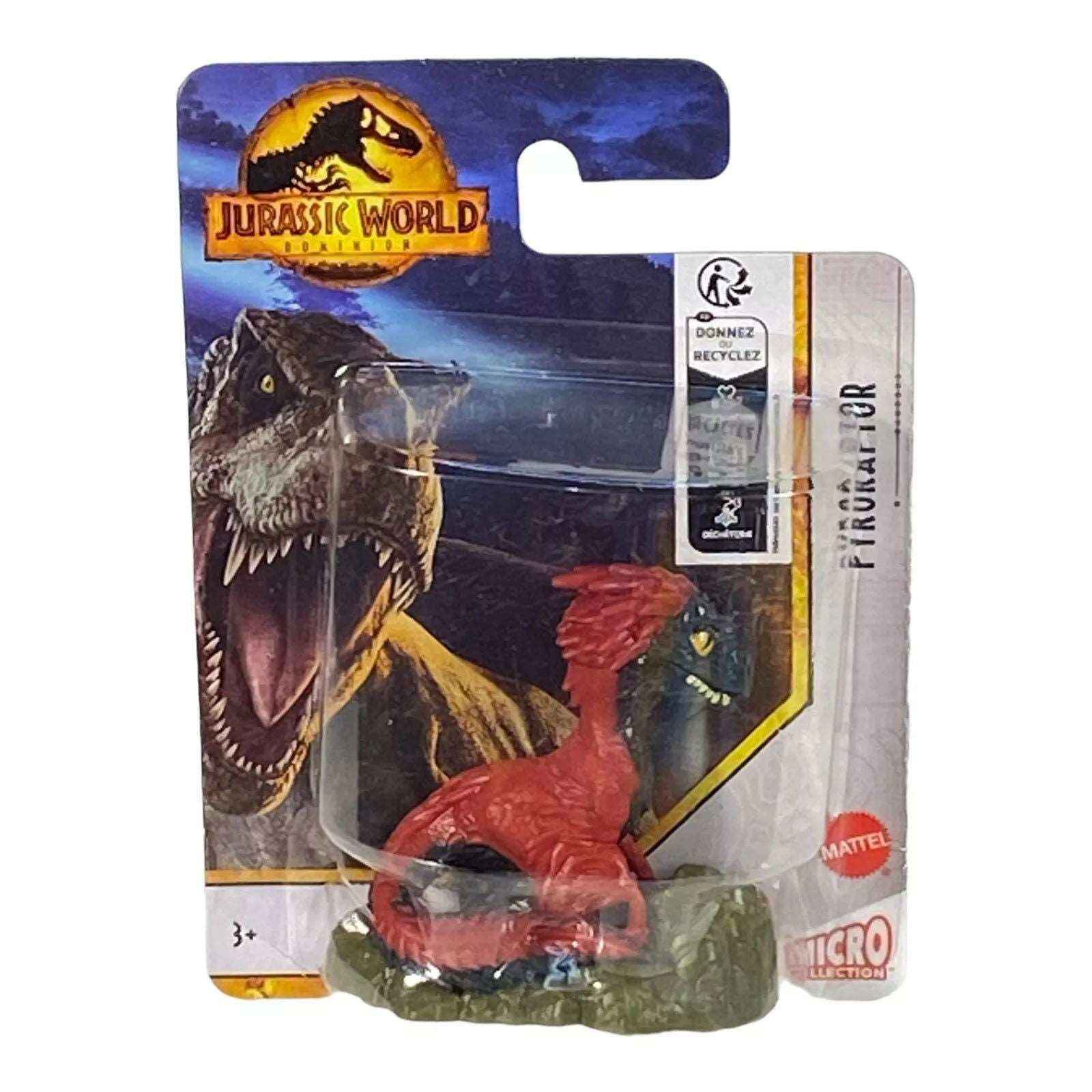 Pyroraptor Micro Figure / Cake Topper - Jurassic World Dominion -