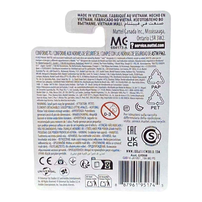 Pyroraptor Jurassic World Micro Figure / Cake Topper - Main Image