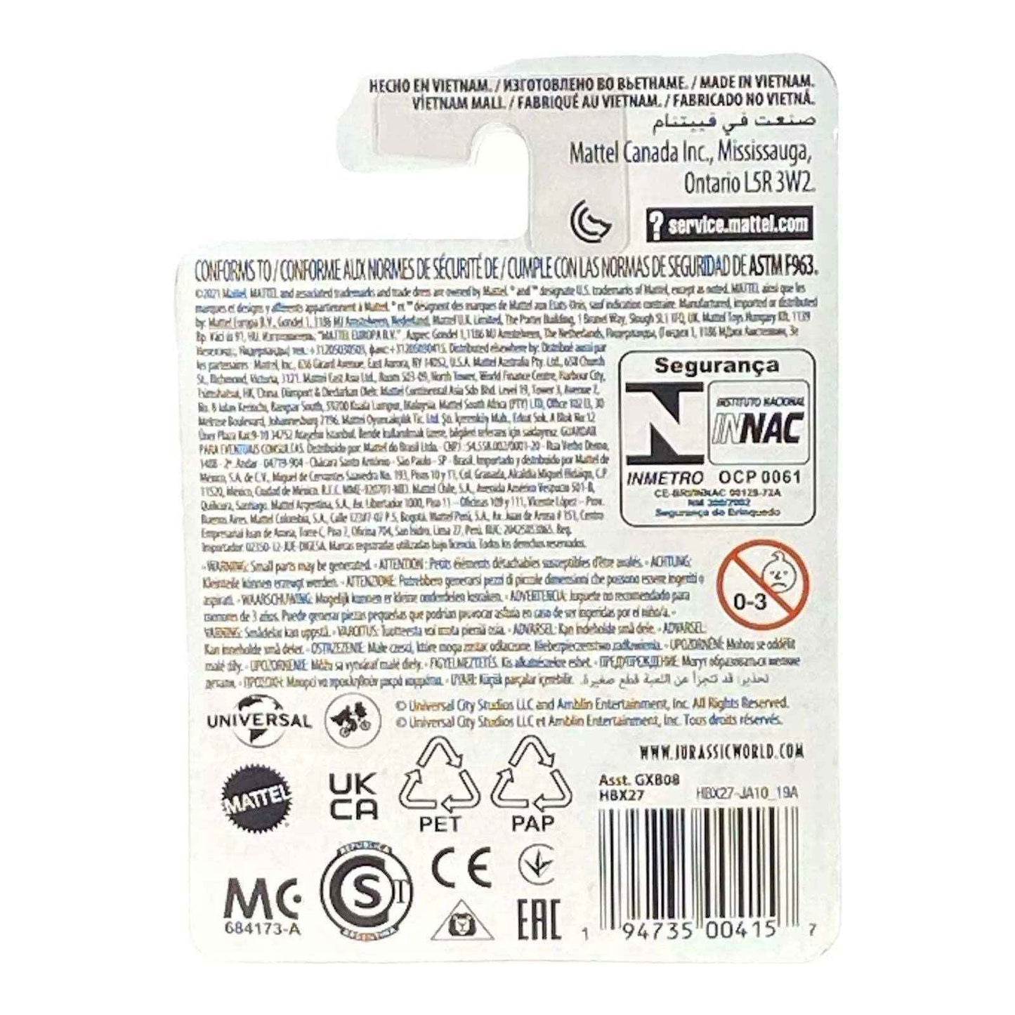 Stegosaurus Micro Figure Cake Topper - Jurassic World Dominion