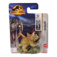 Jurassic World Dominion: Triceratops Micro Figure - Collectors World Toys