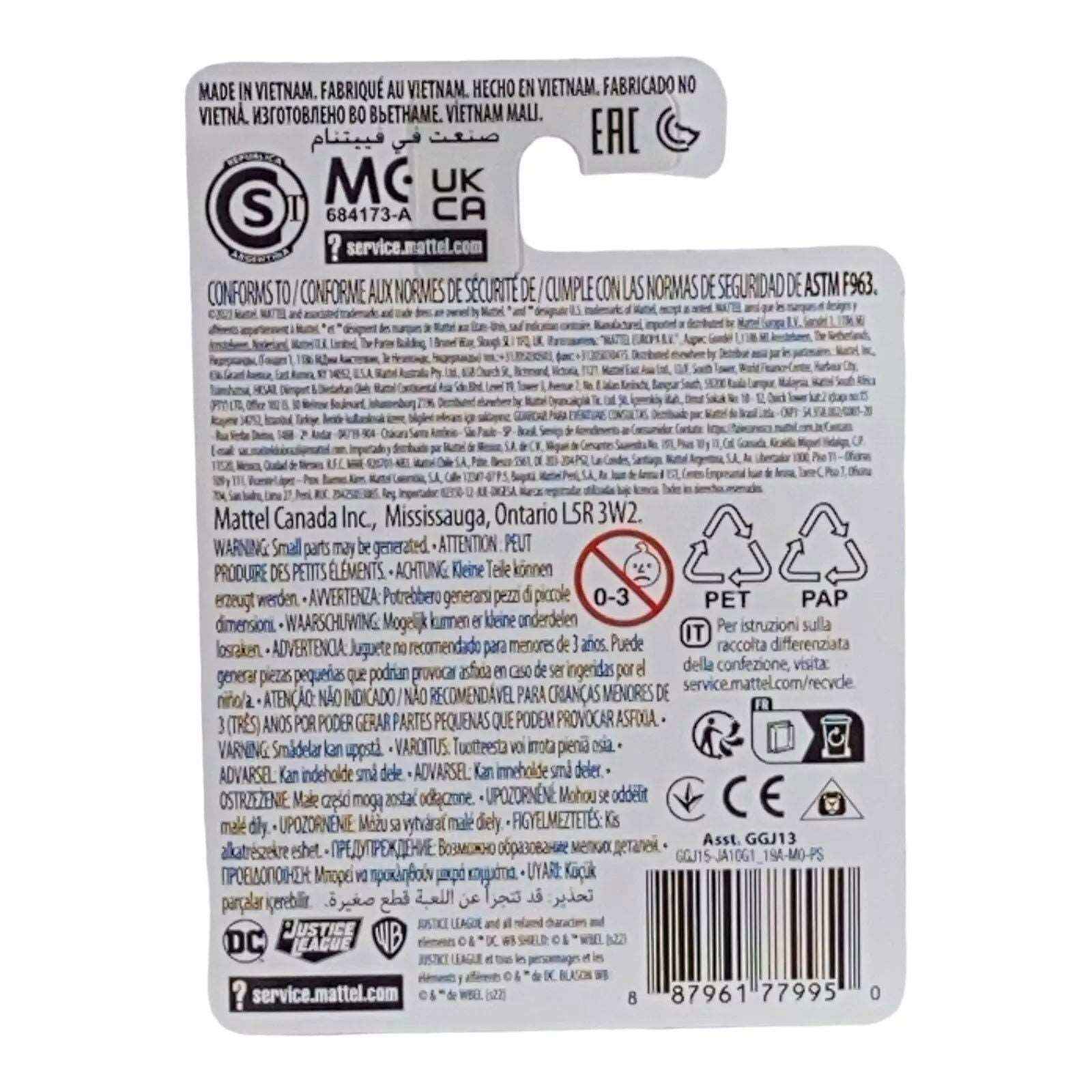 Aquaman Micro Figure Cake Topper - Justice League Collectible Toy