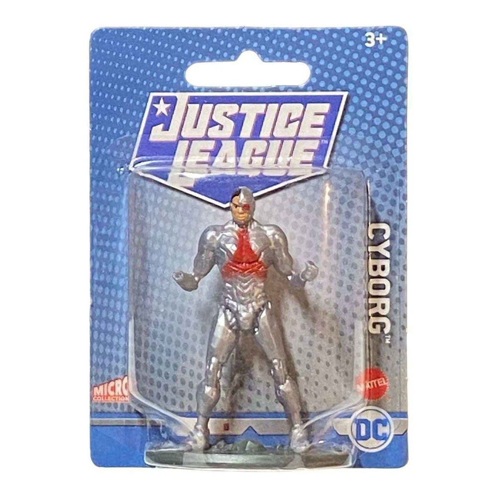 Cyborg Micro Figure / Cake Topper - Justice League Collectible - Collectors World Toys