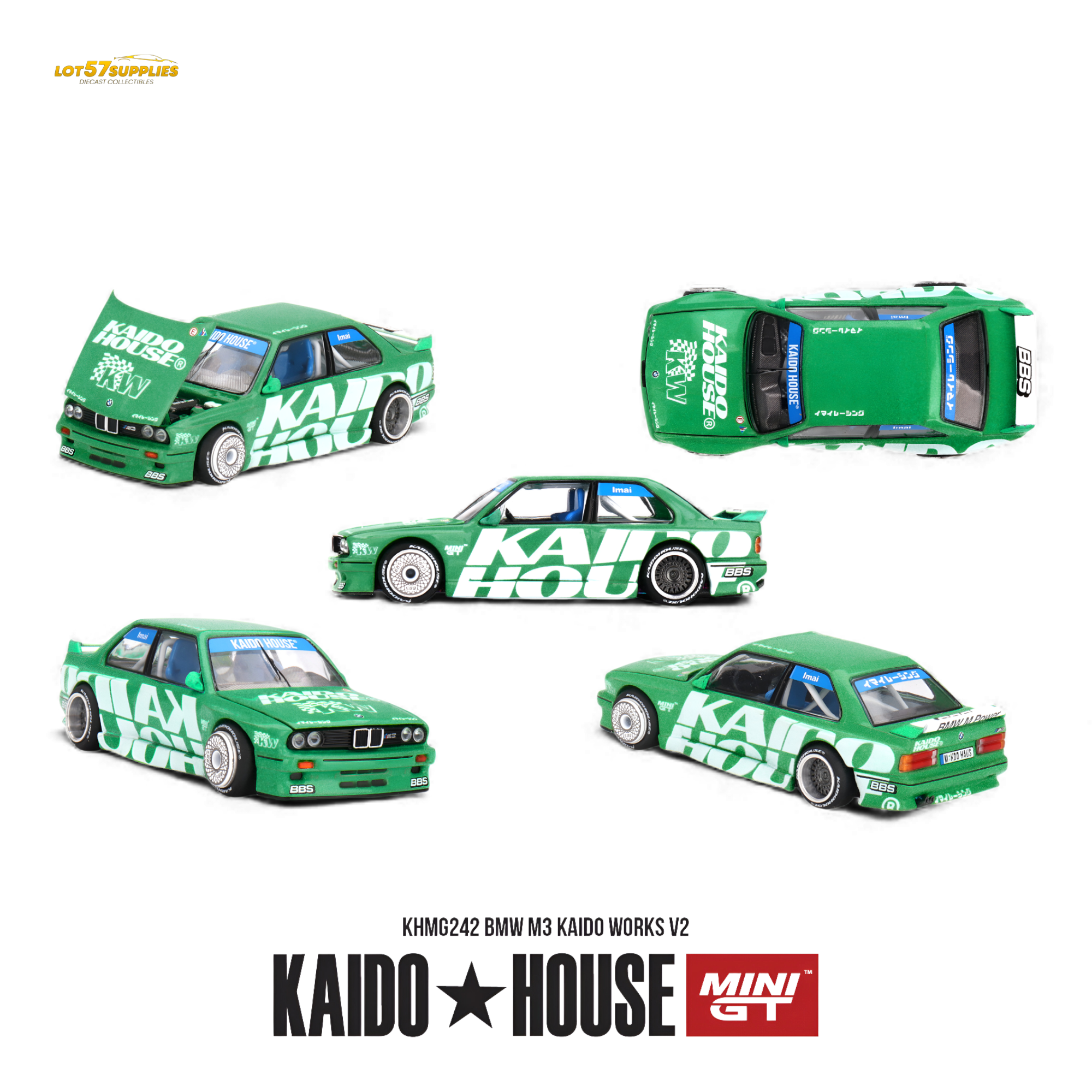 (Pre-Order) Kaido House BMW M3 - Kaido Works V2 1:64 Main image