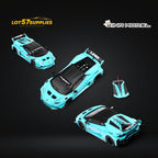 (Pre-Order) King Model LBWK Huracan - Metallic Tiffany Blue 1:64