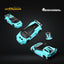 (Pre-Order) King Model LBWK Huracan - Metallic Tiffany Blue 1:64