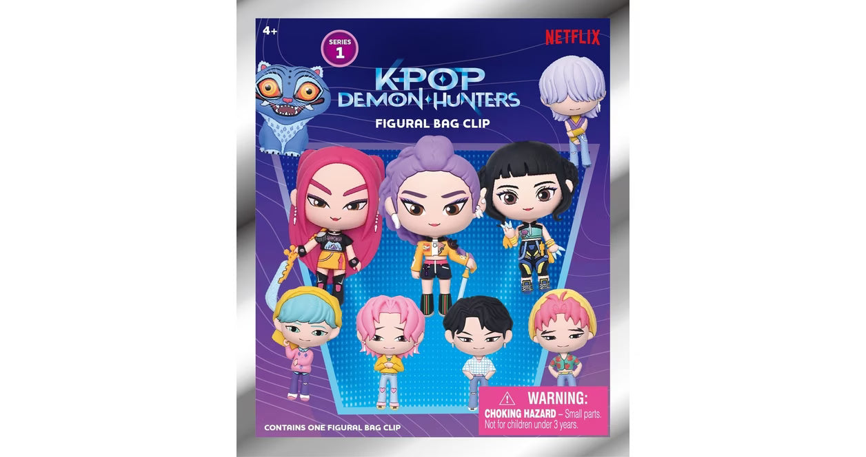 KPop Demon Hunter Series 1 3D Foam Bag Clip Blind Bag Main image