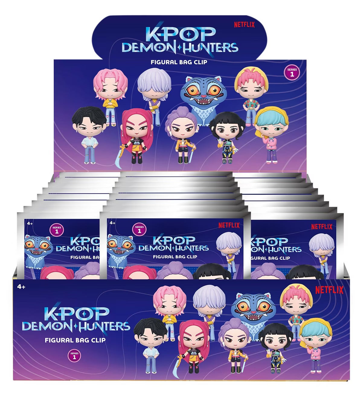 KPop Demon Hunter Series 1 3D Foam Bag Clip Blind Bag