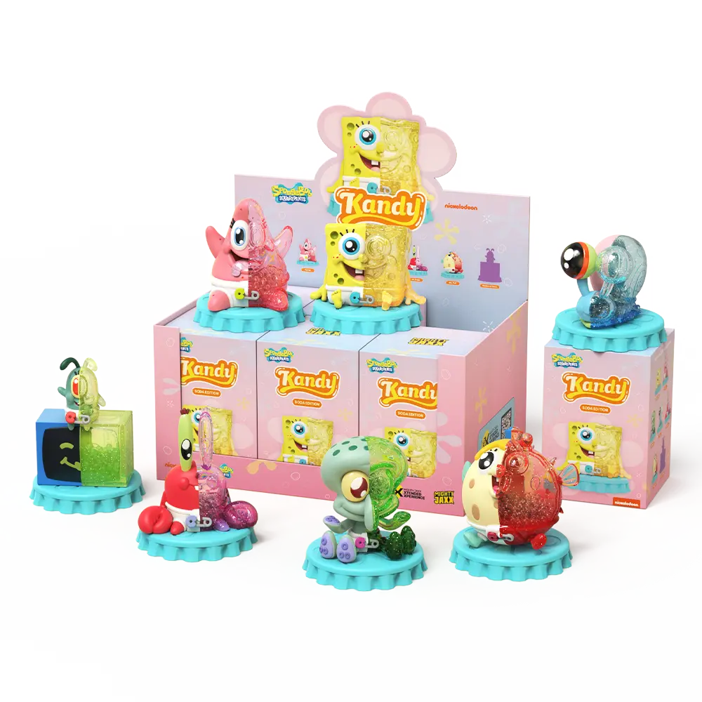 Kandy X SpongeBob SquarePants (Soda Edition) Blind Box (1 Blind Box) - Collectors World Toys