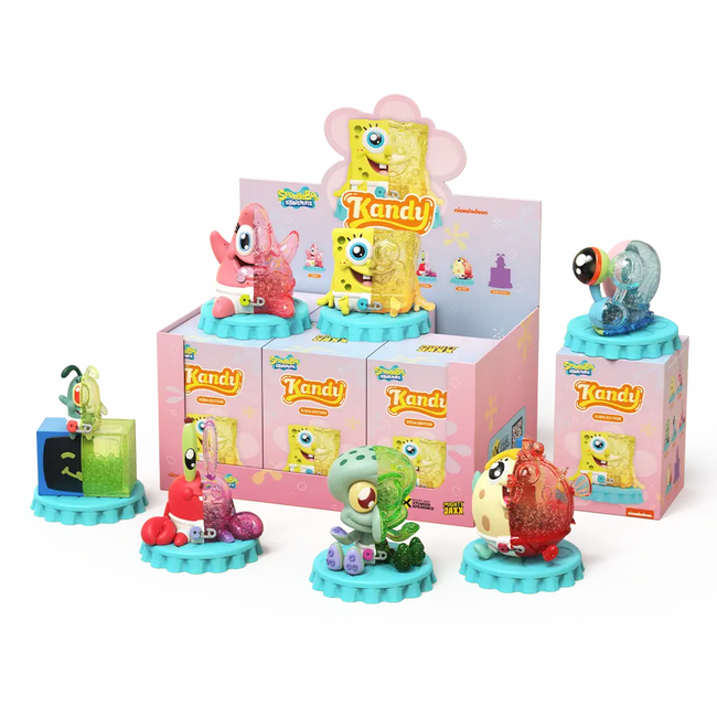 Kandy X SpongeBob SquarePants (Soda Edition) Blind Box (1 Blind Box) - Collectors World Toys Hover Image