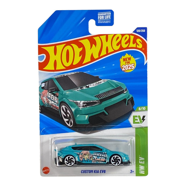 Hot Wheels Custom Kia EV6 - HW EV Series 8/10 - Collectors World Toys Hover Image