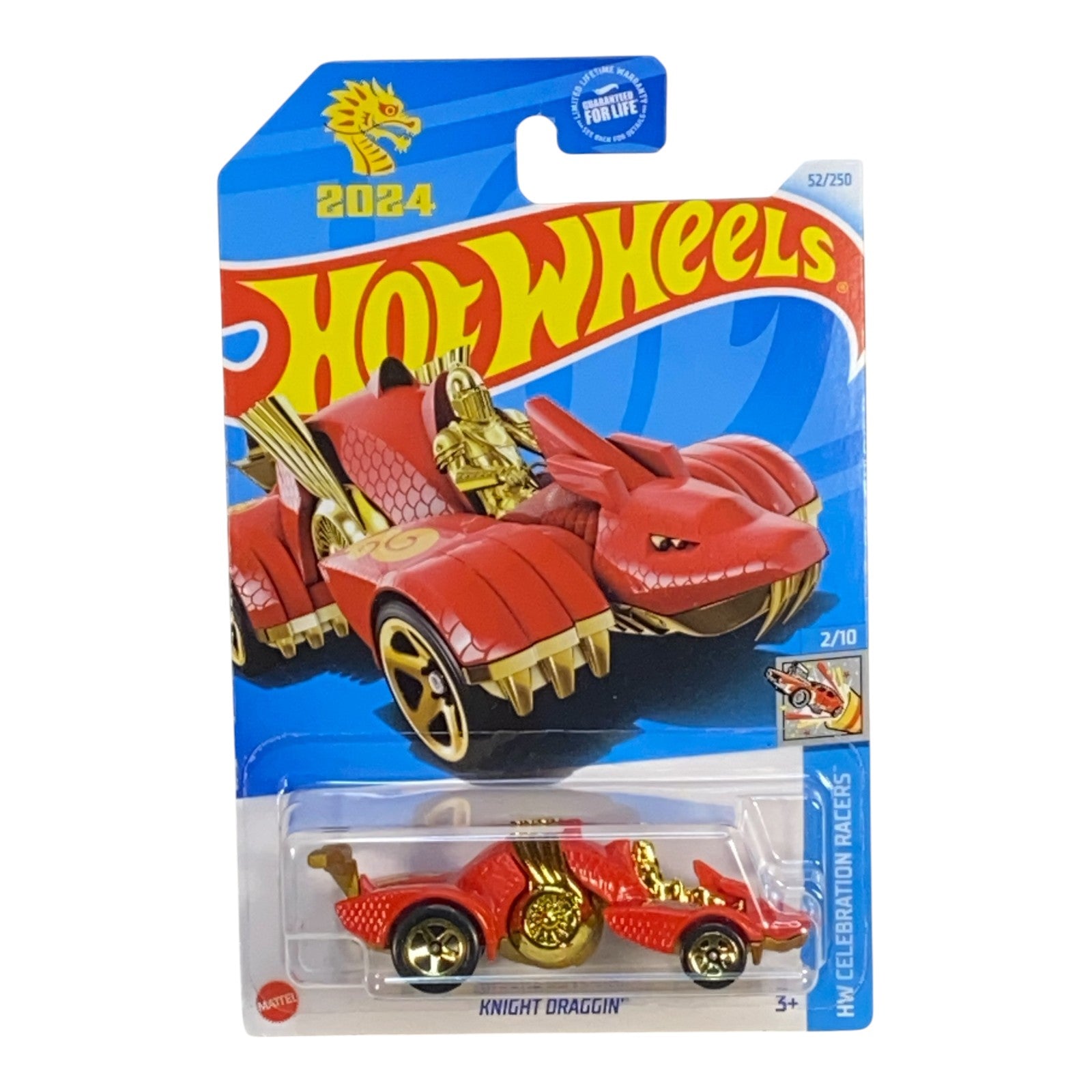 Hot Wheels Knight Draggin' - Celebration Racers Series 2/10