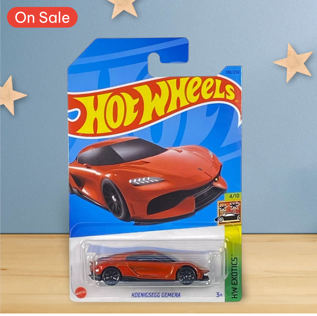 Hot Wheels Koenigsegg Gemera - Exotics Series 4/10