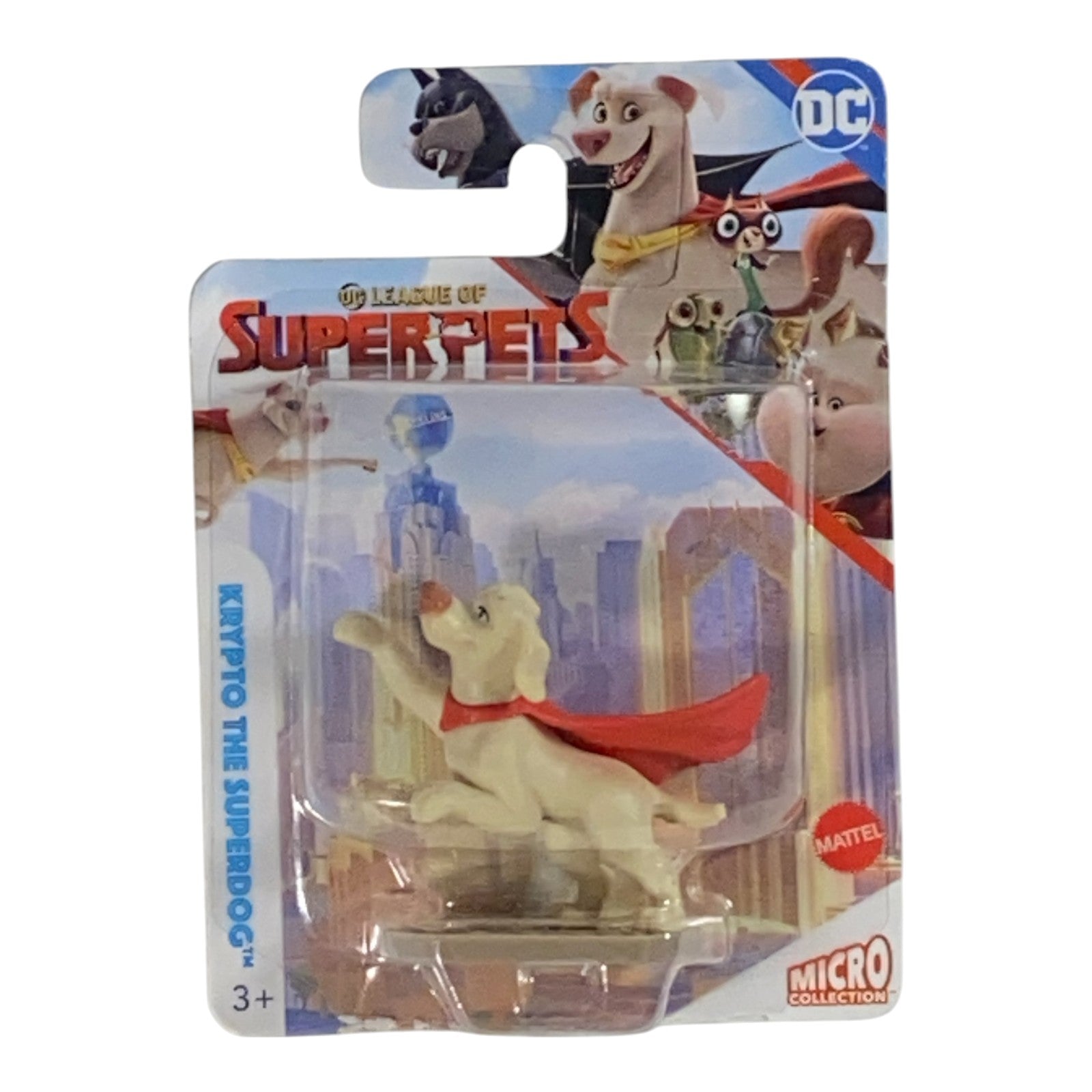 Krypto The Superdog Mico Figure / Cake Topper - League of Super-Pets - Collectors World Toys