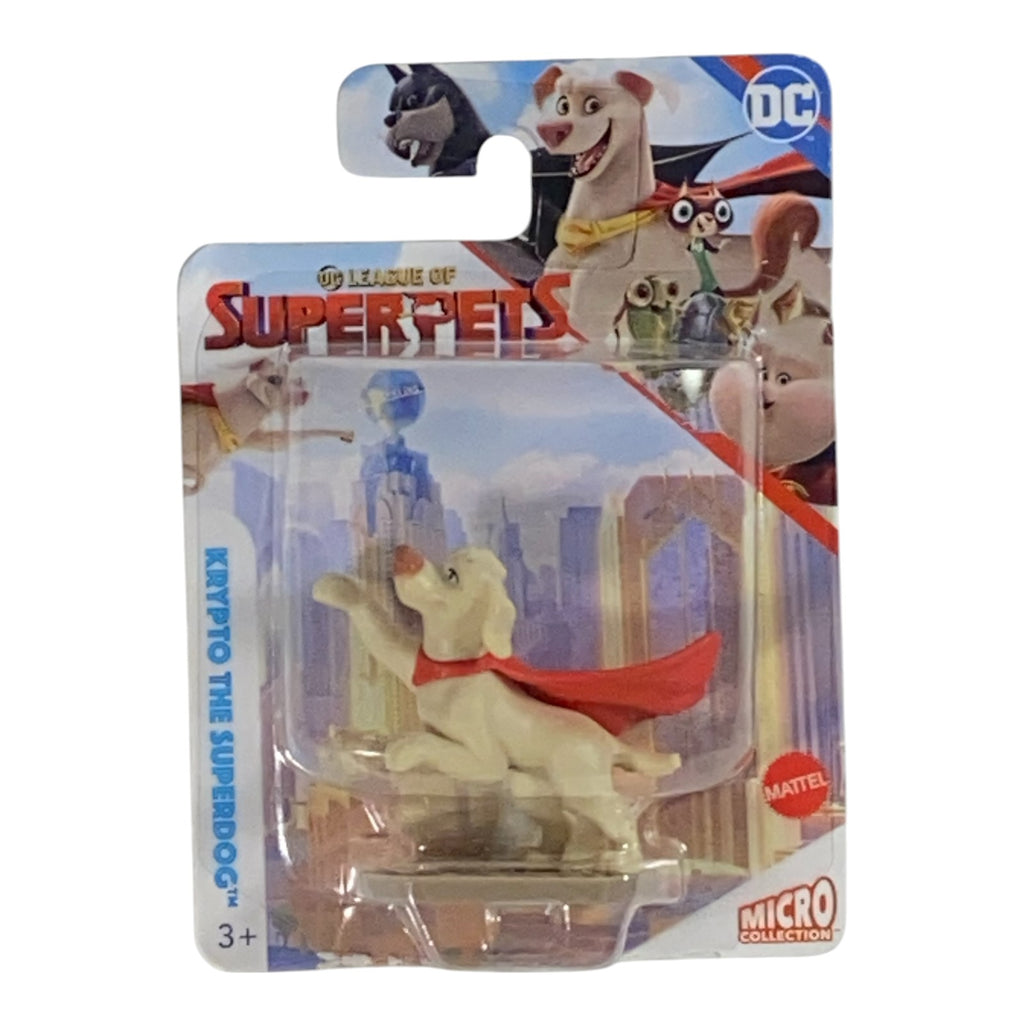 League of Super-Pets Complete Set of 5 Figures Krypto Ace Merton PB Chip - Collectors World Toys