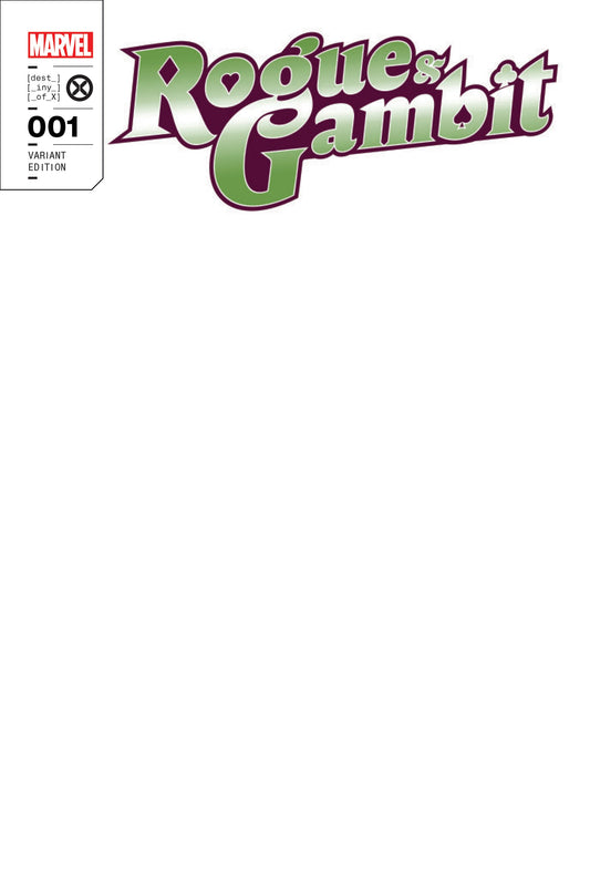 Rogue & Gambit #1 Unknown Comics Exclusive Blank Var (03/01/2023) - Collectors World Toys