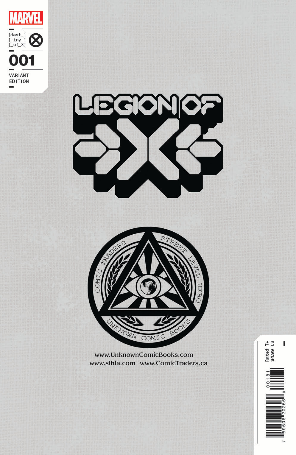Legion Of X 1 Unknown Comics Mico Suayan Exclusive Var (04/20/2022) (05/25/2022) - Collectors World Toys